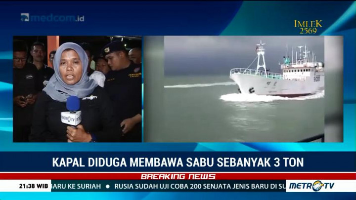 Anjing Pelacak akan Identifikasi Kapal Pembawa 3 Ton Sabu