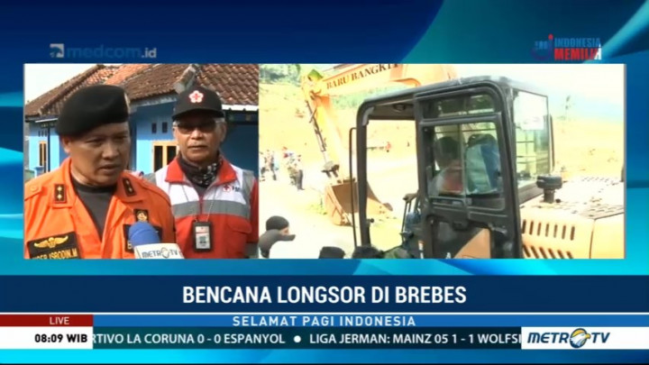 Tiga Alat Berat dan 600 Personel Dikerahkan Cari Korban Longsor Brebes
