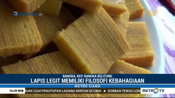 Lapis Legit, Hidangan Wajib Warga Bangka Saat Imlek