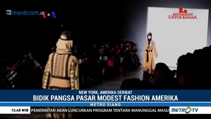 Desainer Indonesia Bidik Pangsa Pasar Modest Fashion Amerika