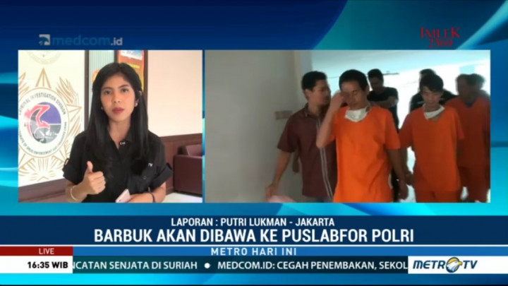 Empat Penyelundup 1,6 Ton Sabu Selesai Jalani Tes Kesehatan