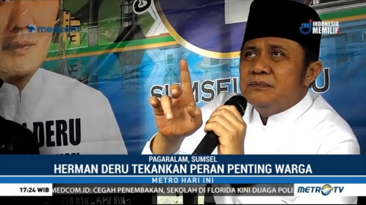 Cagub Sumsel Herman Deru Dialog dengan Pemuda Kota Pagar Alam