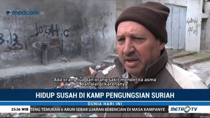 Hidup Susah di Kamp Pengungsian Suriah