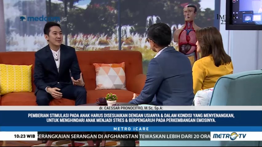 Pemberian Stimulasi Berlebih akan Membuat Anak Stres