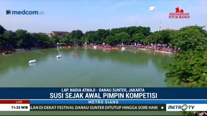 Susi Pudjiastuti Berhasil Menang Lawan Sandiaga Uno