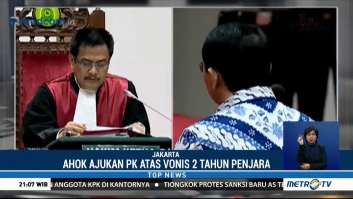 Besok, Sidang PK Kasus Penodaan Agama Digelar