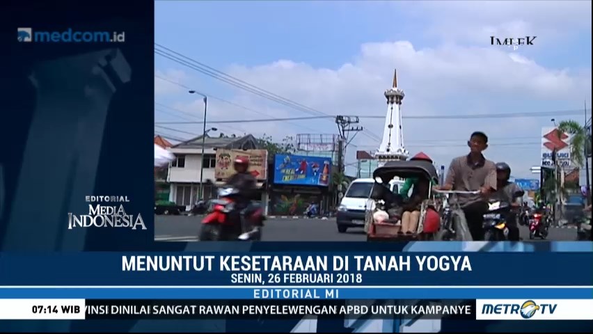 Menuntut Kesetaraan di Tanah Yogya
