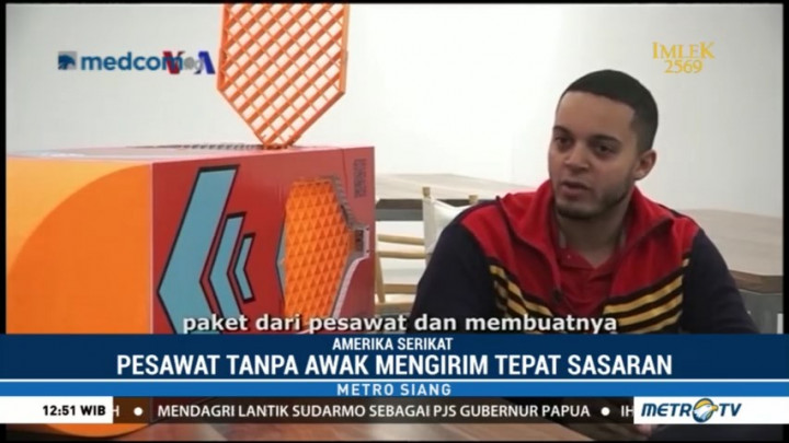 Startup di LA Kembangkan Drone Sekali Pakai