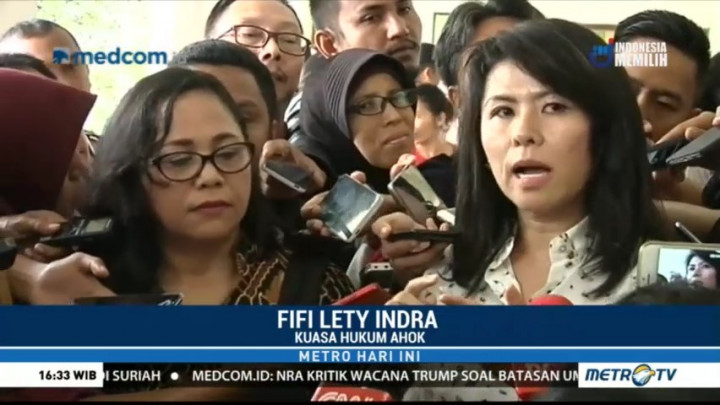 Kuasa Hukum Ahok Beberkan Alasan Ajukan PK