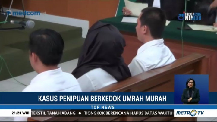 Terdakwa Tak Ajukan Eksepsi, Sidang Kedua Kasus First Travel Berlangsung Singkat