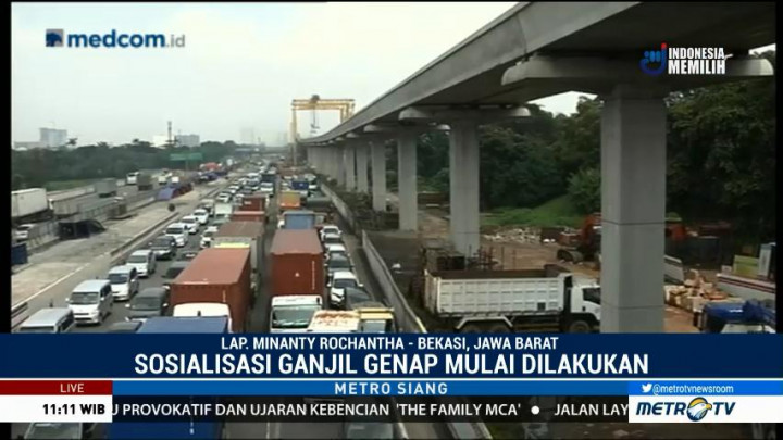 Aturan Ganjil Genap Tol Cikampek Berlaku Mulai 12 Maret