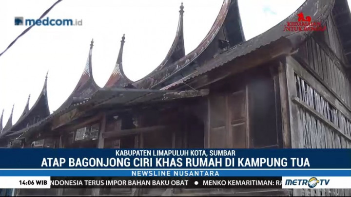 Eksotisme Perkampungan Tua Minangkabau