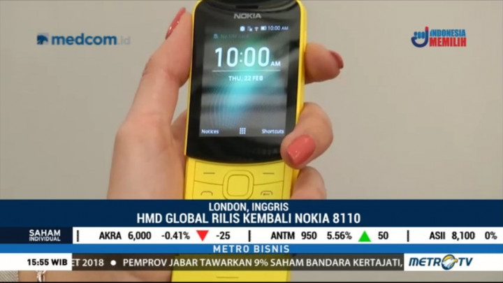 HMD Global Kembali Rilis Nokia 8110