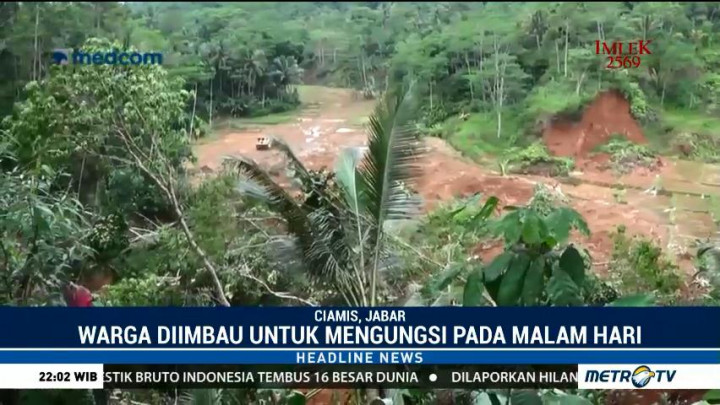Tanah Bergerak Ancam Empat Desa di Ciamis