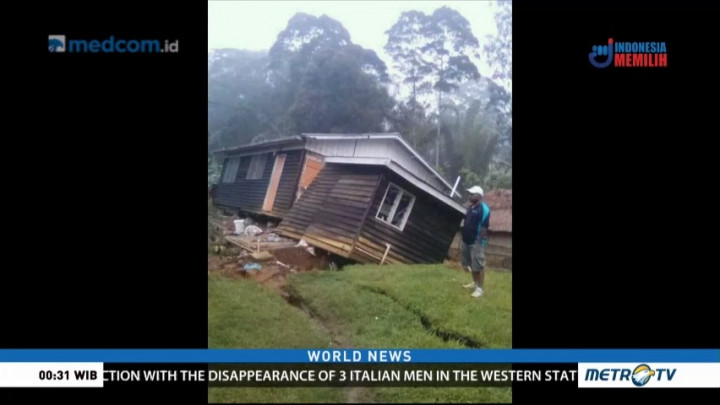 Quake Causes Damage in Papua New Guinea