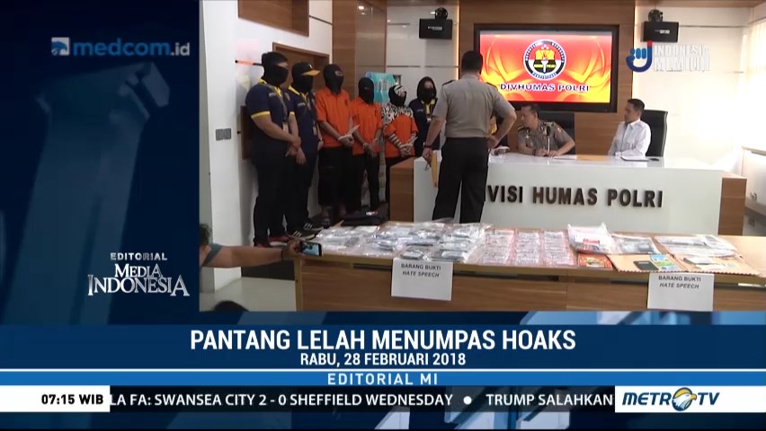 Pantang Lelah Menumpas Hoaks