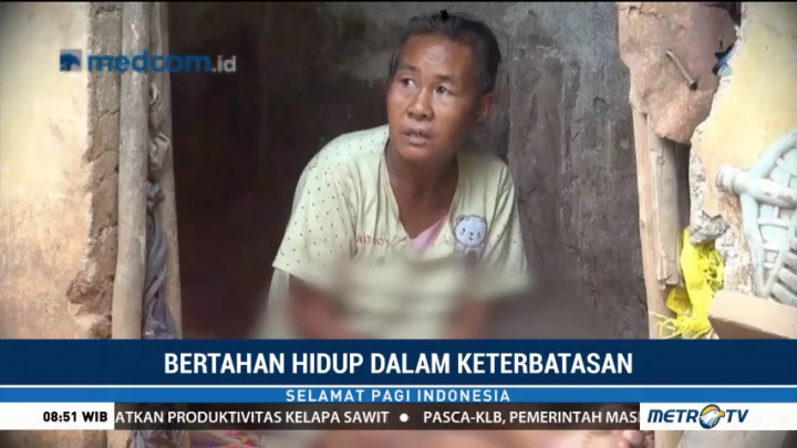 Masnun, Lansia yang Tinggal di Ruangan Bekas Toilet