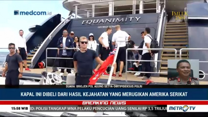 Polri akan Gandeng PPATK untuk Telusuri Aset Pemilik Kapal Equanimity