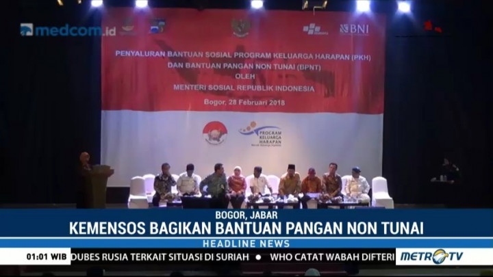 Kemensos Salurkan Dana PKH Sebesar Rp89 M untuk Warga Kota Bogor