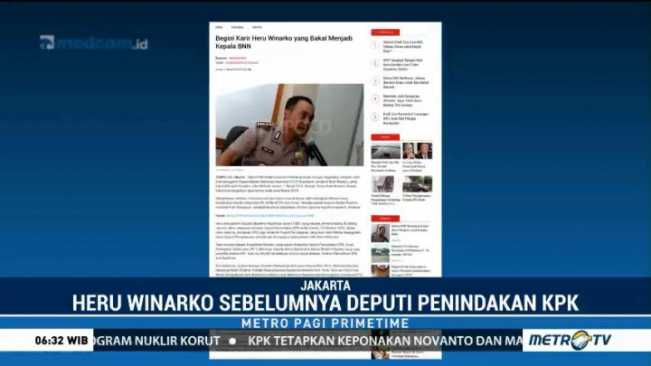 Hari Ini, Jokowi Lantik Heru Winarko jadi Kepala BNN