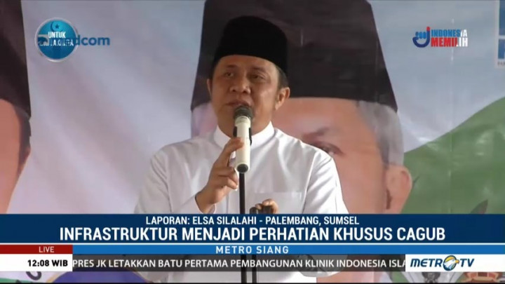 Infrastruktur Jadi Perhatian Khusus Cagub Herman Deru