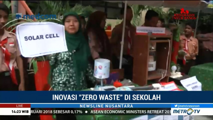 SMPN 41 Surabaya Ajarkan Muridnya Cara Mengolah Sampah