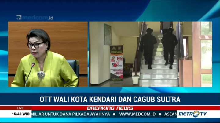 Jadi Tersangka, Cagub Sultra Asrun Dilarang Kampanye
