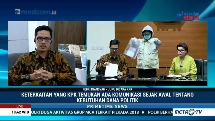 KPK: Pihak Swasta Pemberi Suap Pegang Proyek di Kendari Sejak 2012