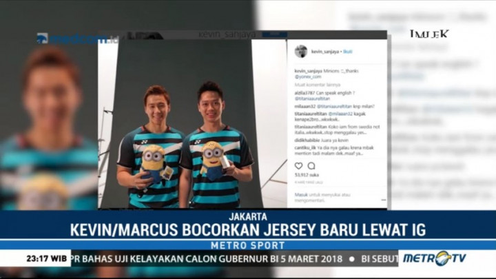 Duo Minions Punya Jersey Baru untuk All England 2018
