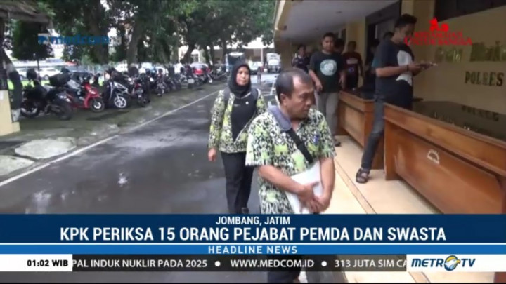 KPK Kembali Periksa 15 Pejabat Pemda Jombang dan Swasta
