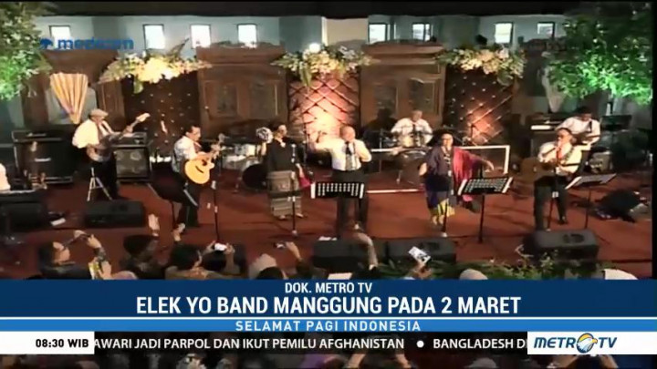 Grup Band Menteri 'Elek Yo Band' Siap Manggung di Java Jazz
