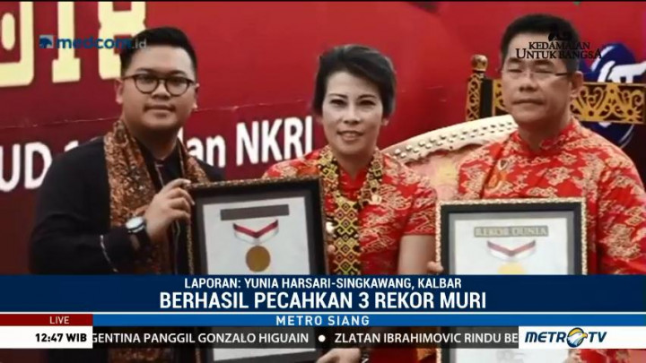 Perayaan Cap Go Meh di Singkawang Pecahkan Tiga Rekor MURI