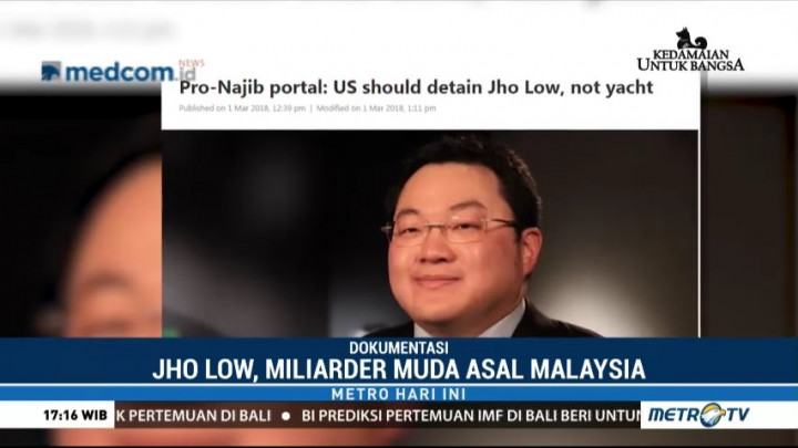 Sepak Terjang Jho Low, Miliarder Muda Malaysia Pemilik Kapal Equanimity