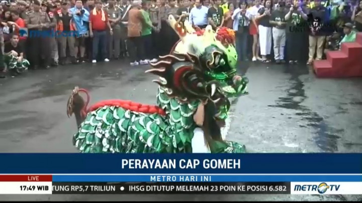Diguyur Hujan, Perayaan Cap Go Meh di Bogor Tetap Berlangsung Meriah