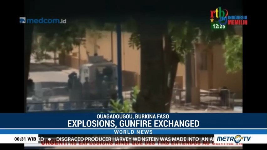 Gunfire Reported in Burkina Faso Capital