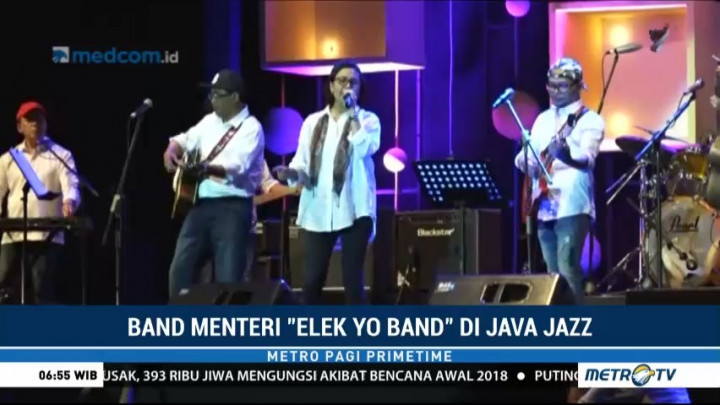 Elek Yo Band Pukau Penonton Java Jazz Festival