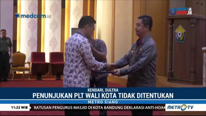 Sulkarnain Diangkat jadi Plt Wali Kota Kendari