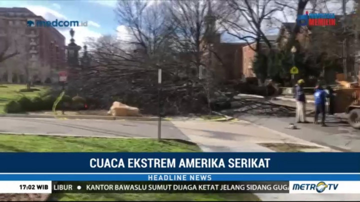 Badai Terjang Sejumlah Wilayah di AS