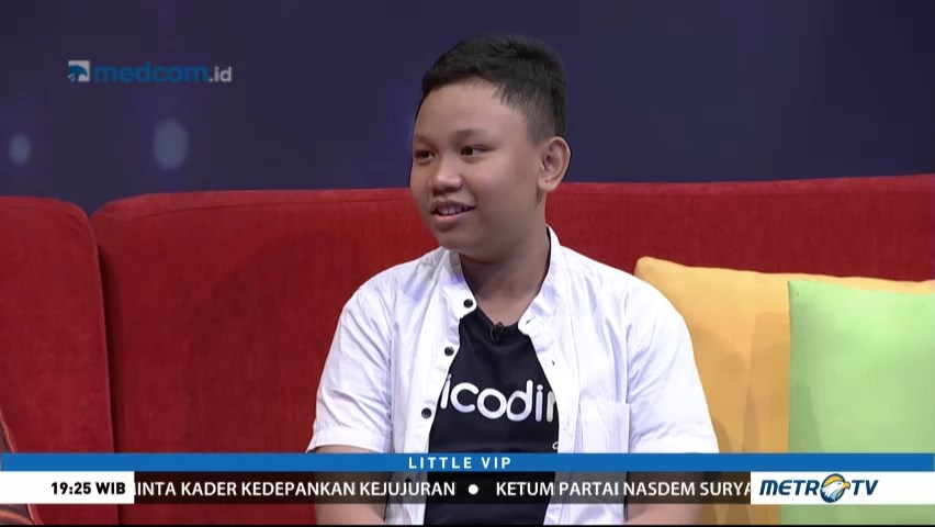 Cerita Hafizh Ciptakan Aplikasi Belajar Matematika di Usia 11 Tahun