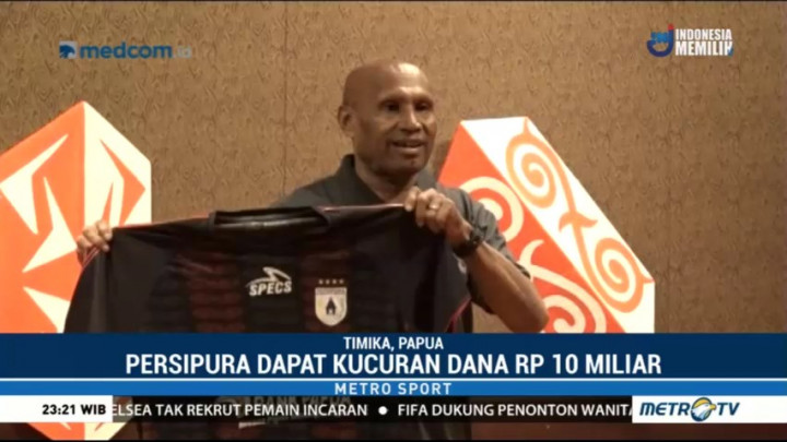 Persipura Dapat Kucuran Dana Rp10 M