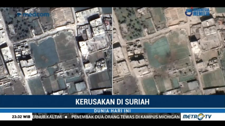 Kerusakan di Pinggiran Damaskus Semakin Meluas