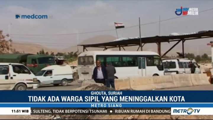 Gencatan Senjata, Warga Ghouta Memilih Tetap Bertahan