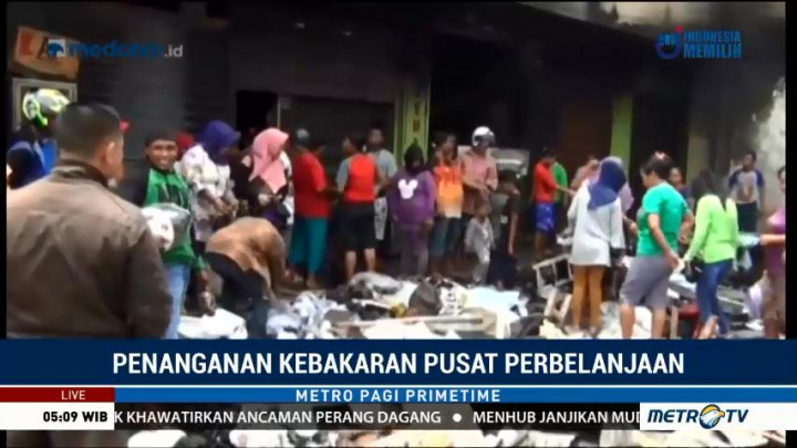 Pemkab Gorontalo Segera Relokasi Pedagang Korban Kebakaran Pusat Perbelanjaan