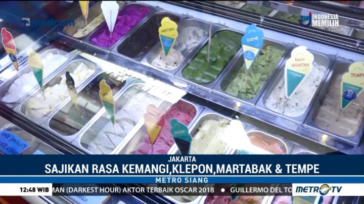 Ada Gelato Rasa Khas Indonesia, Mulai Tempe hingga Klepon