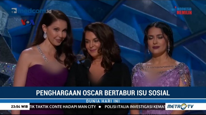 Penghargaan Oscar 2018 Bertabur Isu Sosial