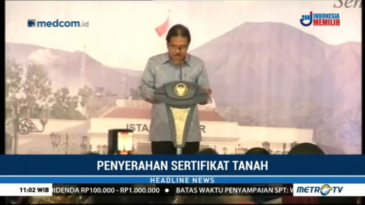 2018, Ditargetkan 80 Ribu Bidang Tanah di Kabupaten Bogor Tersertifikasi
