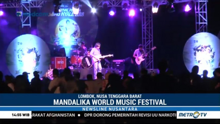 Mandalika World Music Festival Meriahkan Festival Bau Nyale 2018