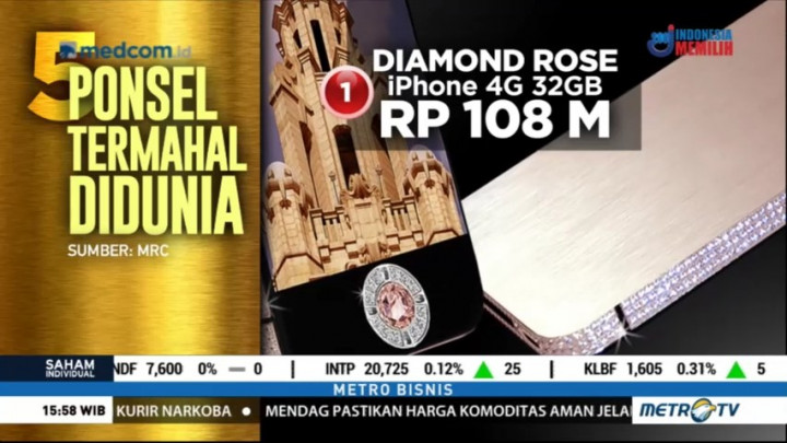 5 Ponsel Termahal di Dunia