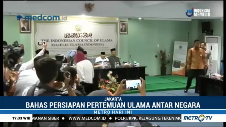 Pemerintah Bahas Persiapan Pertemuan Ulama Antar Negara dengan MUI
