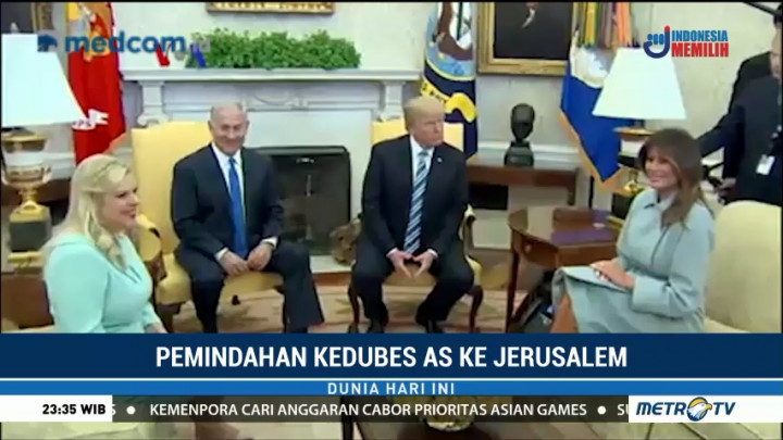 Presiden Trump akan Kunjungi Israel Mei Mendatang